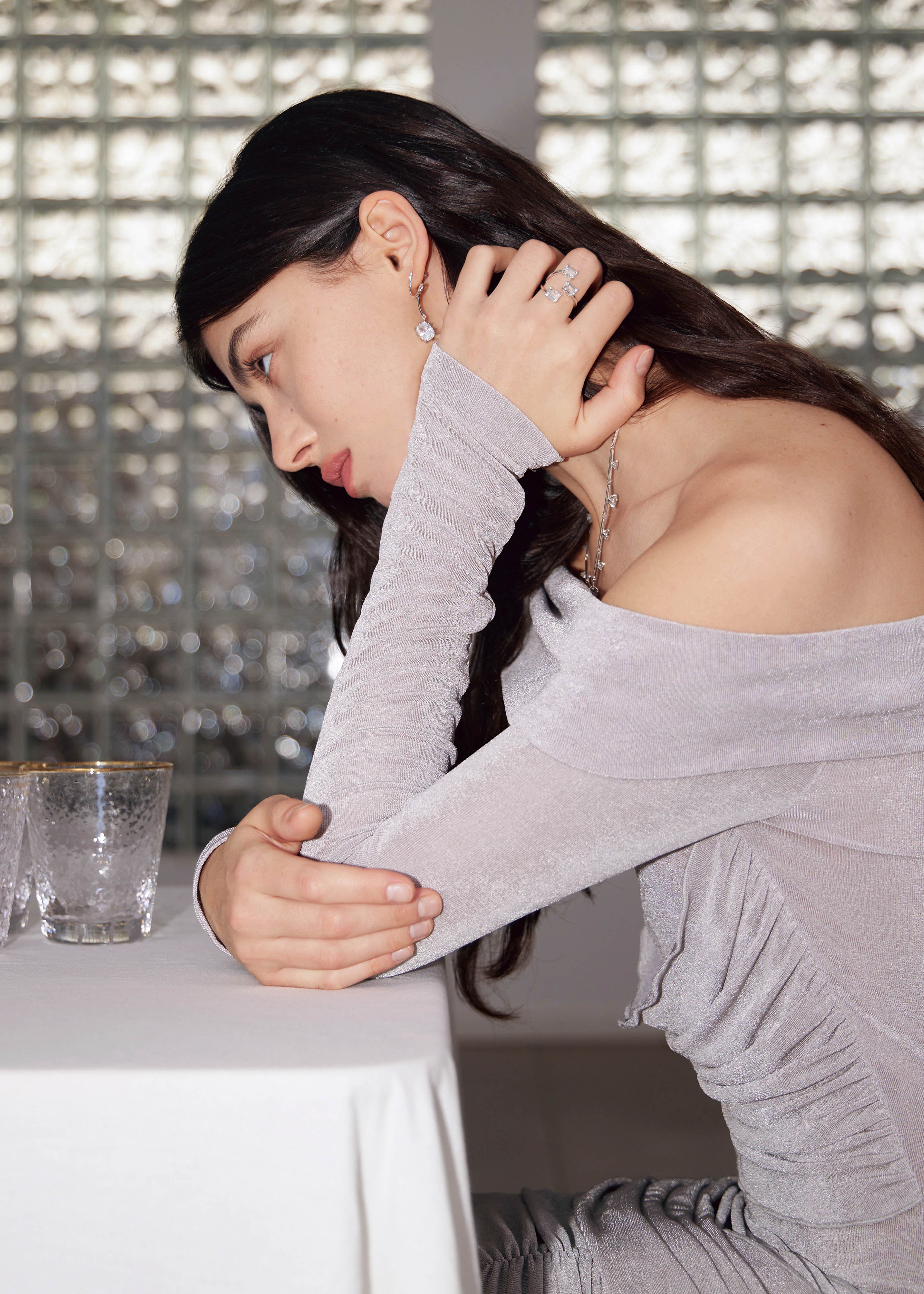 Silent Galaxy Ring | Clear Topaz Edition