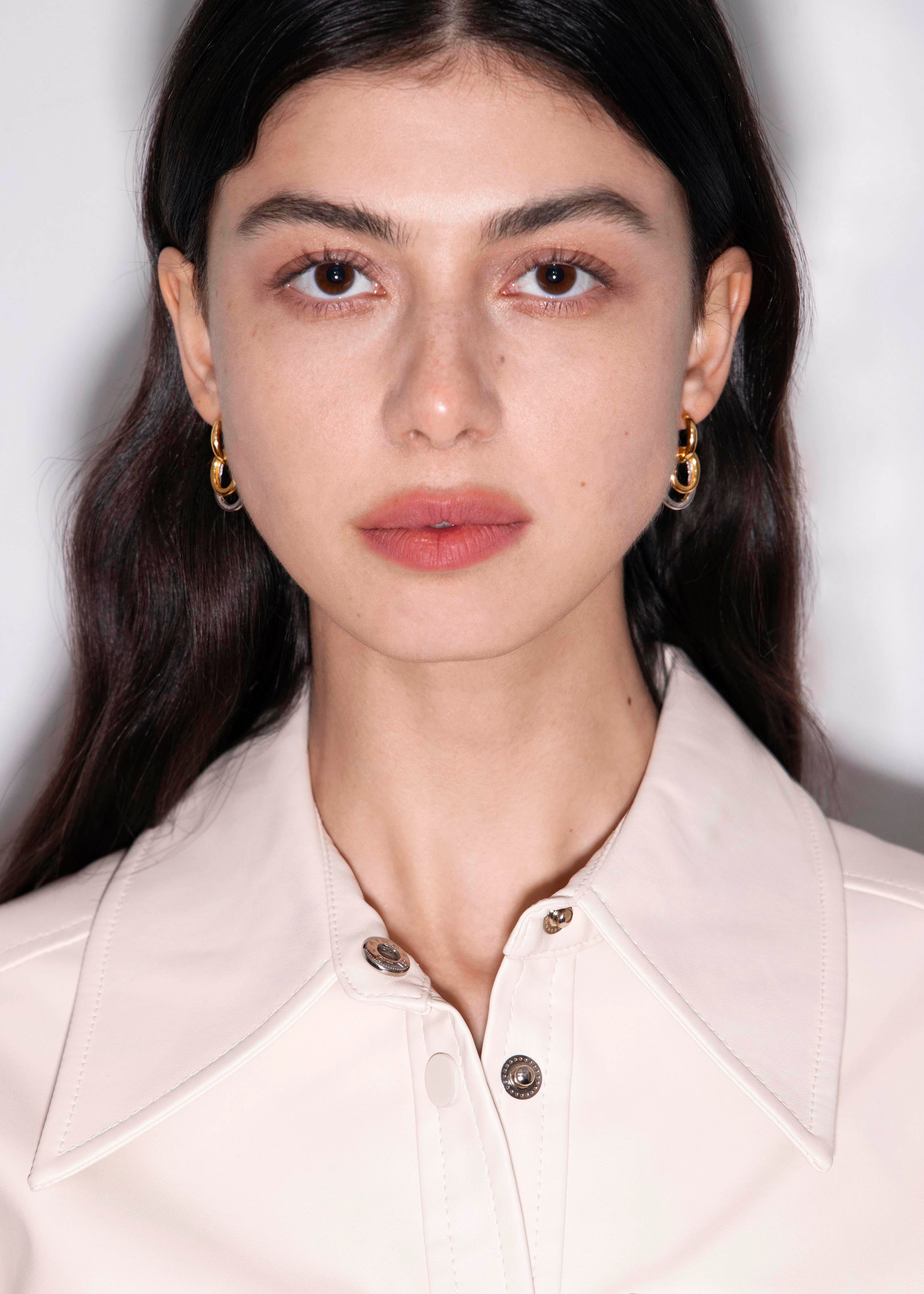 Interlocking Circle Earrings