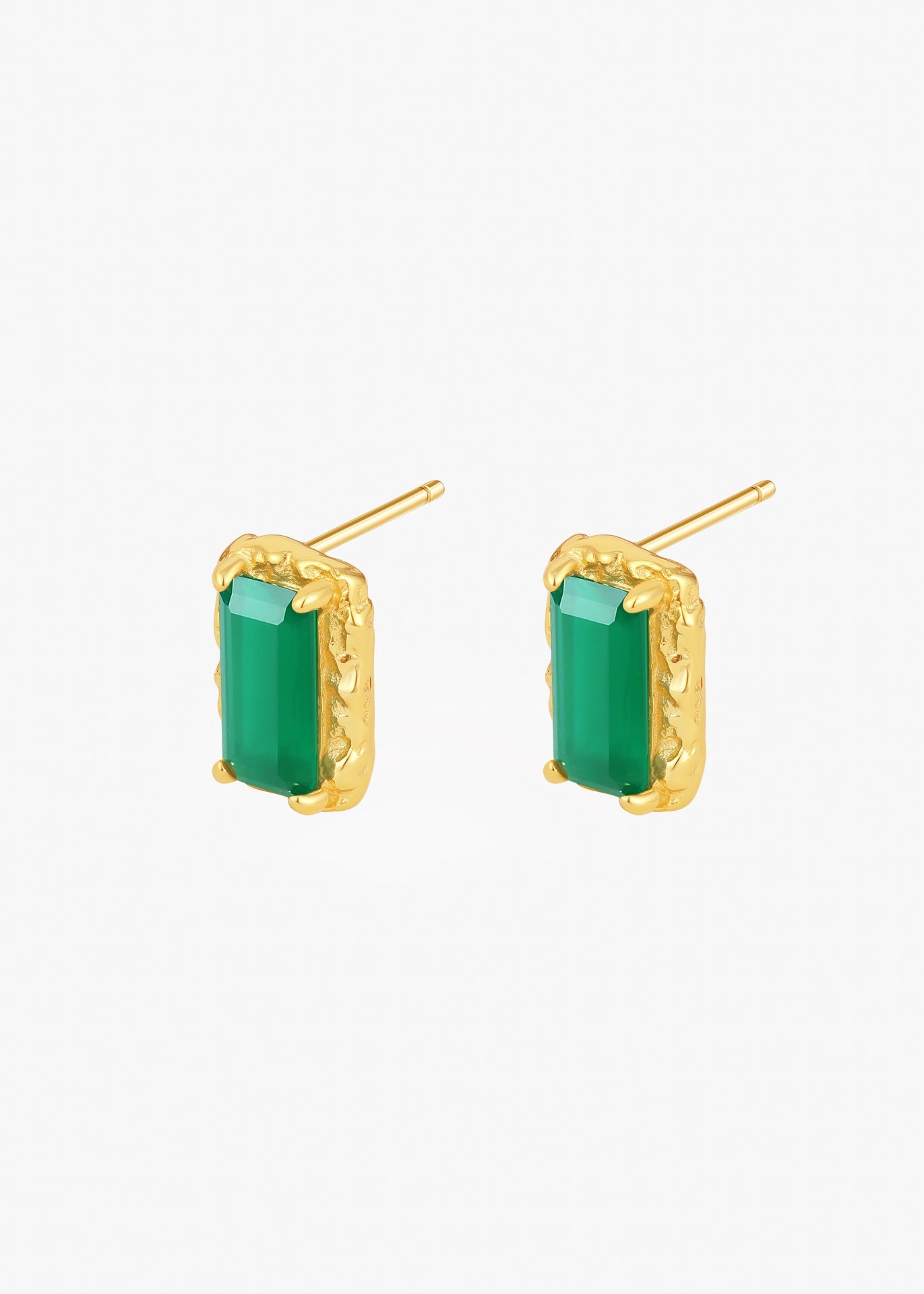 Golden Vermeer Stud Earrings
