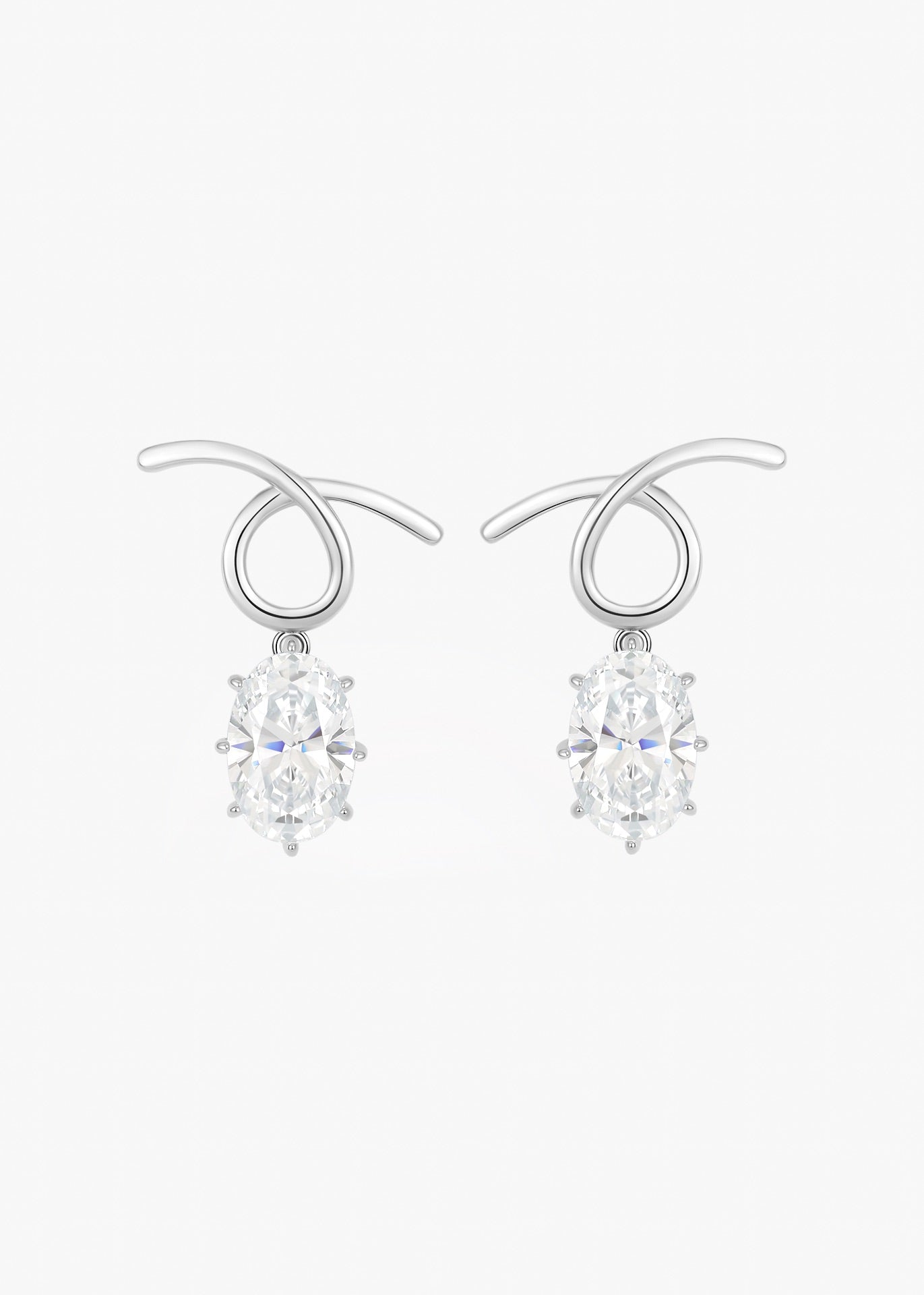 Dazzling Loop Earrings