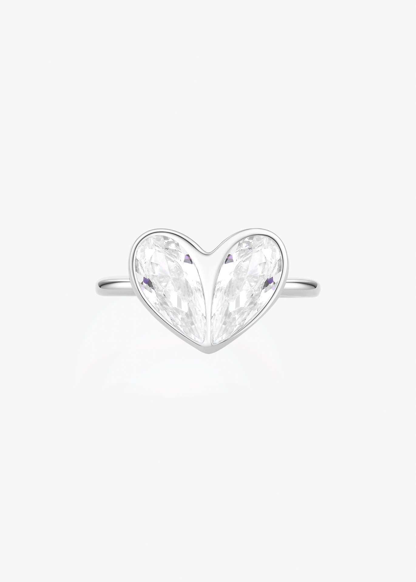 Heartbeat Open Ring