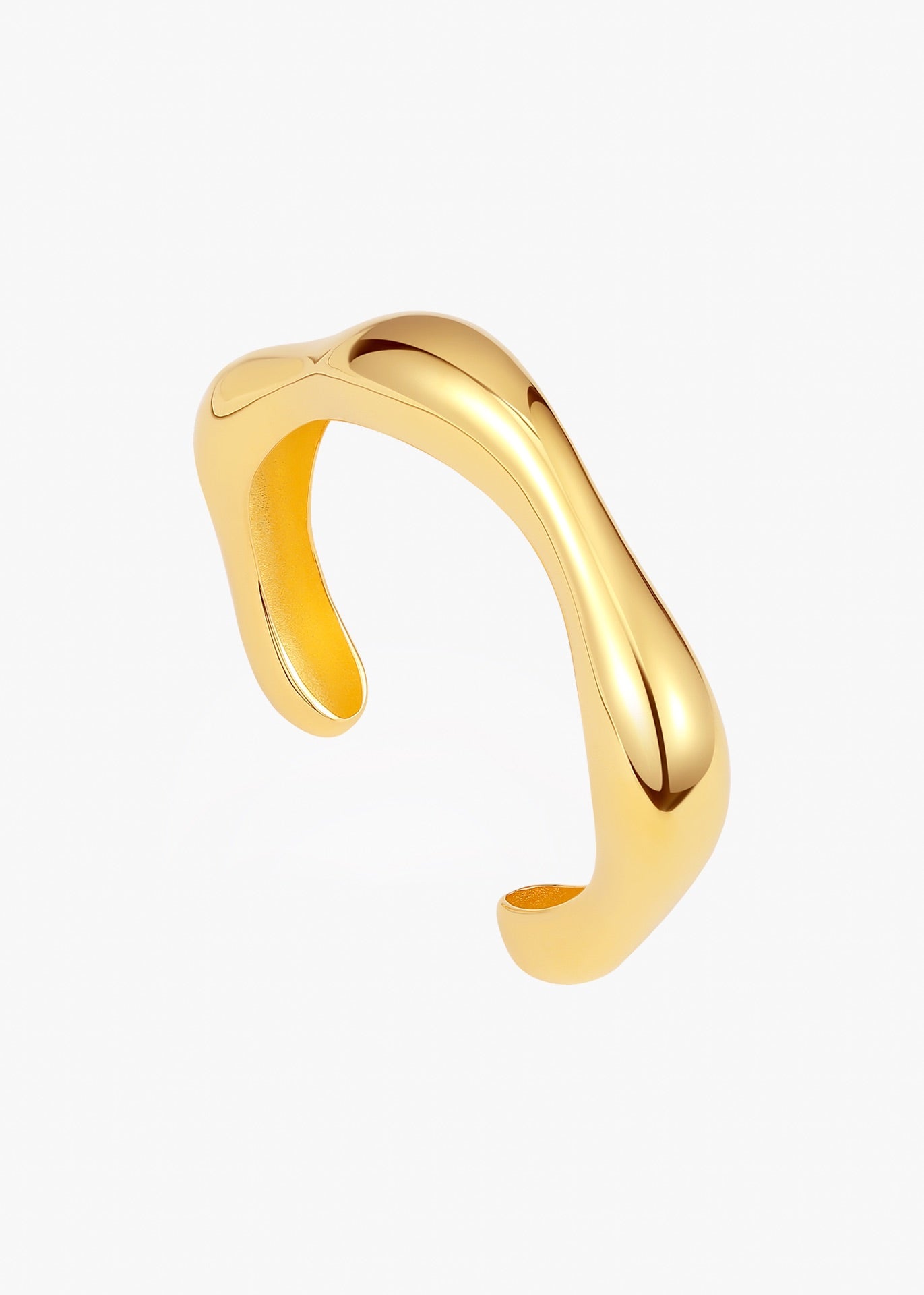 Streamline Bold Cuff Bracelet