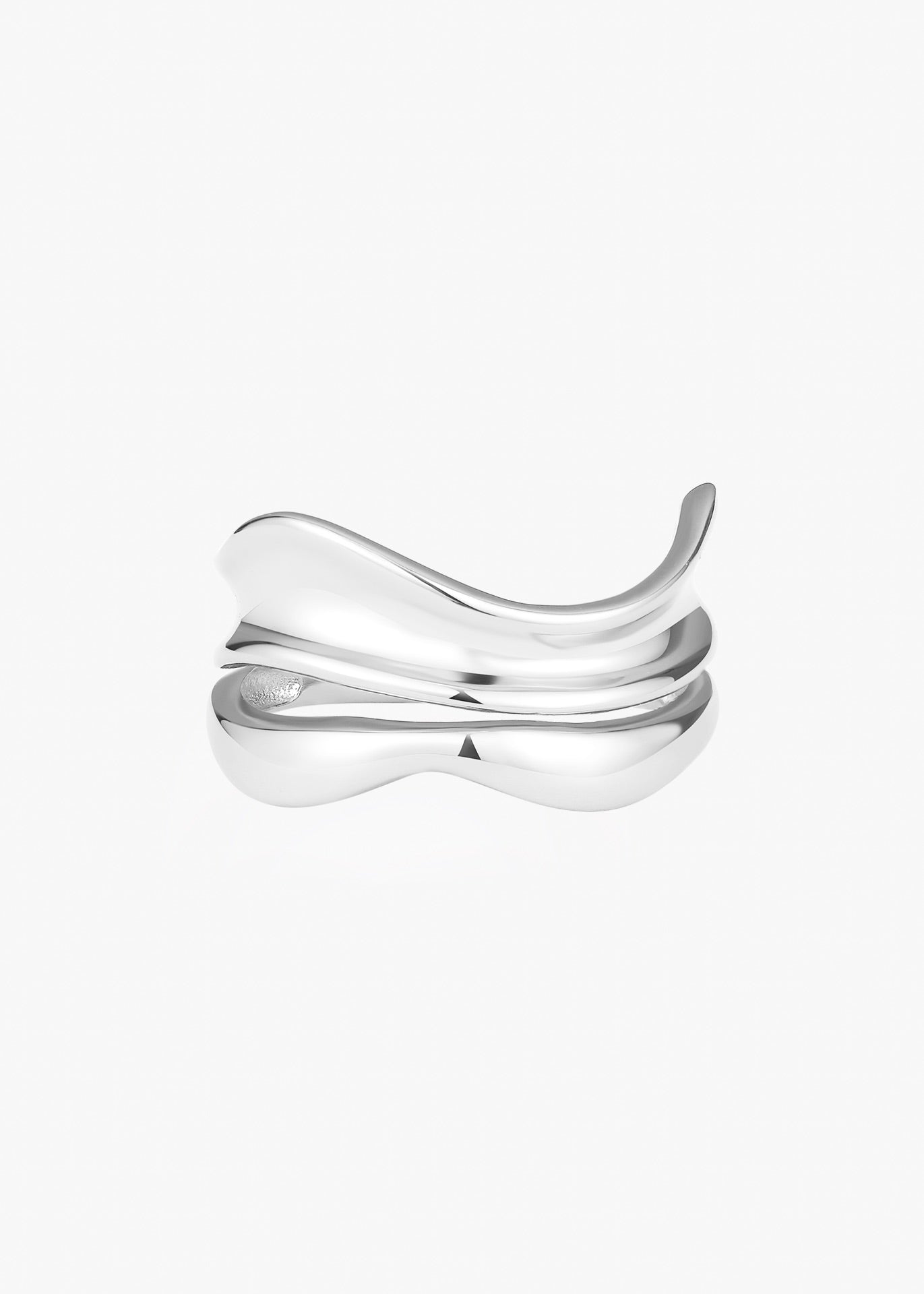 Fluid Ribbon Ring