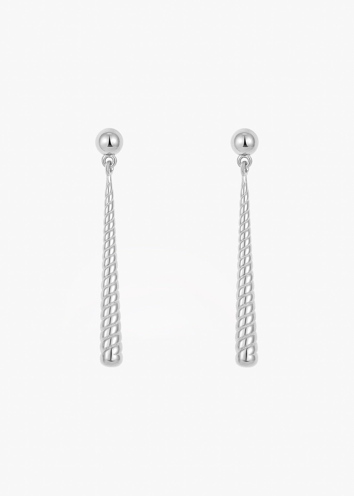 Teardrop Earrings - Spiral Edition