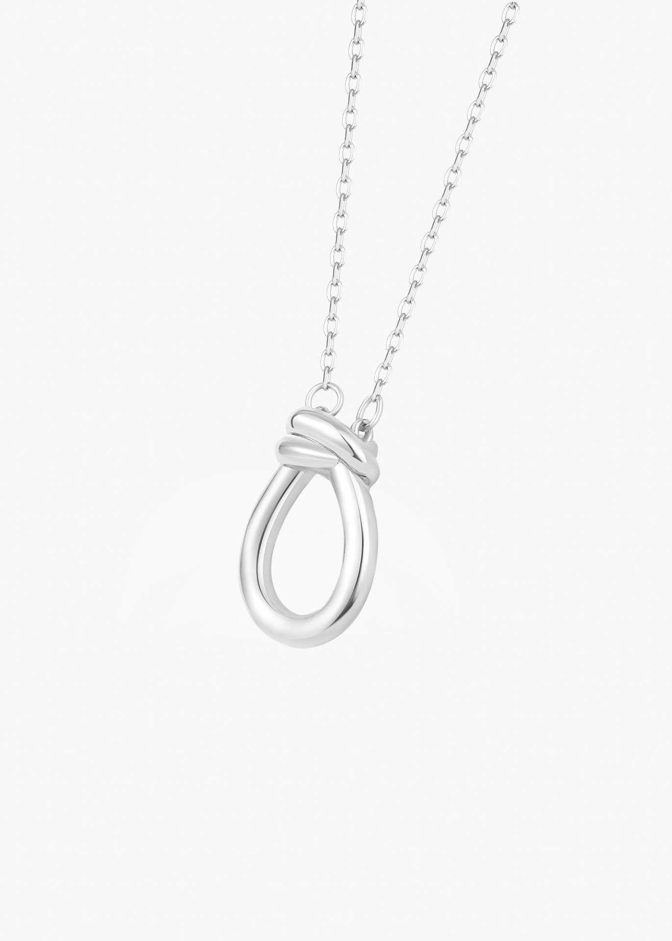 Slip Knot Pendant Necklace