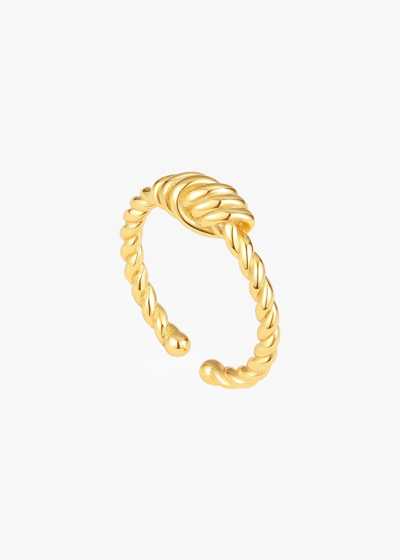 Fine Rope Open Ring