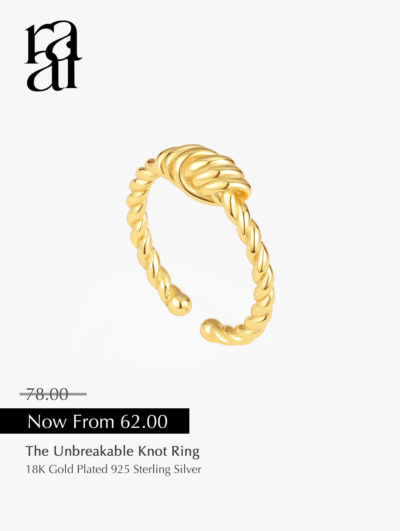 The Unbreakable Knot Ring